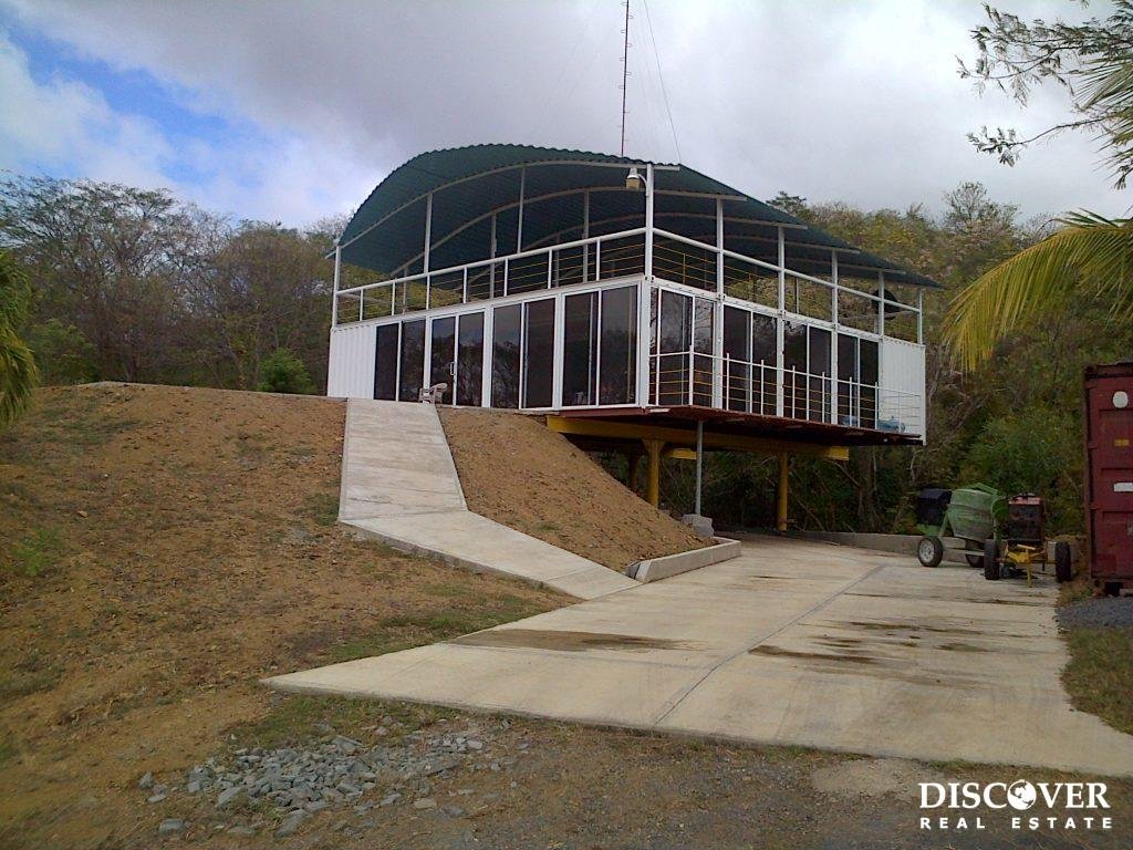Container House with a Huge Patio