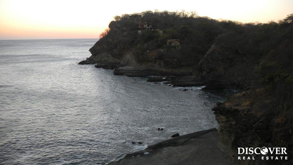 Sunset ocean view of Redonda Bay development
