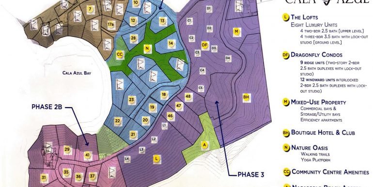 Cala Azul Master Site Plan