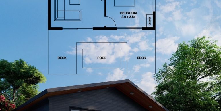 Exterior of Forest House