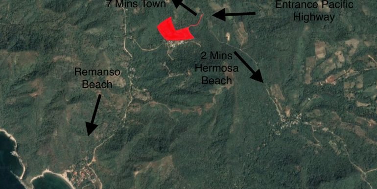 Santa Isabel property location to Remanso