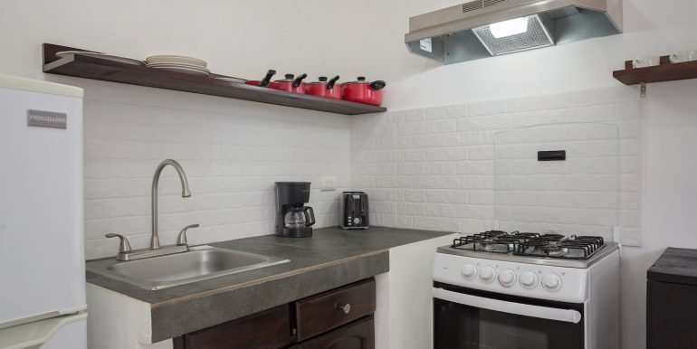 Multiunit Apartment Building in Town - San Juan del Sur - Invest Nicaragua - Studio_Apartment_Kitchen_CC