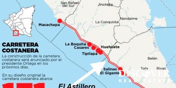 Nicaragua coastal highway updates and news 
