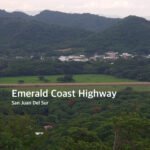 Bridge widening project on Nicaragua Coastal Highway near Playa Coco, 2025