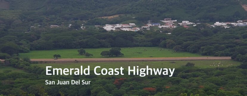 Bridge widening project on Nicaragua Coastal Highway near Playa Coco, 2025