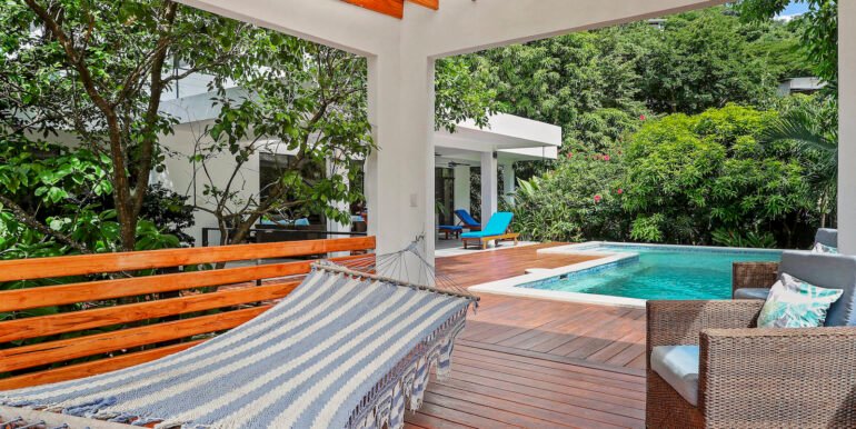 Luxury Oasis in Town_Exterior_Pool_Area_Angle_1_CC