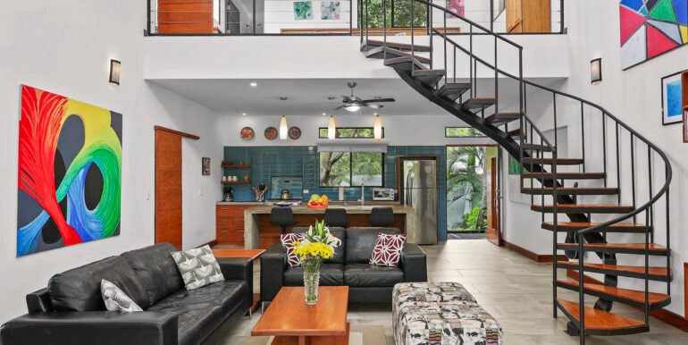 Luxury Oasis in Town_Living_Kitchen_Area_Angle_1_CC