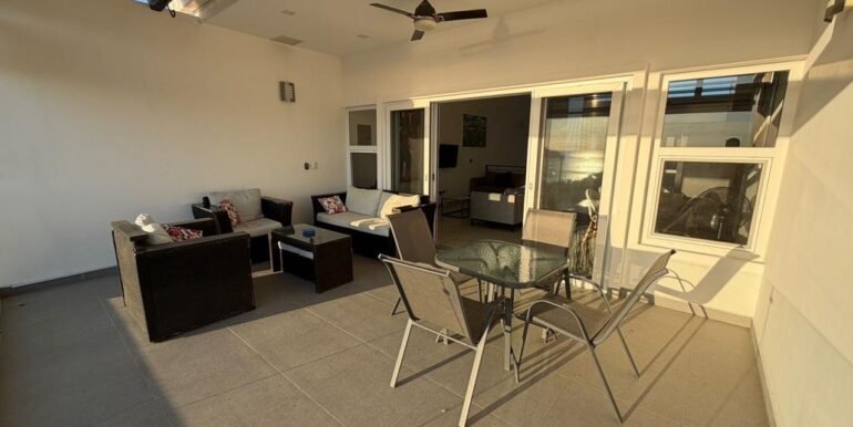 13 Triplex 2 patio shadows look NE